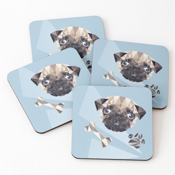 Item preview, Cute Pug designed and sold by XOOXOO.