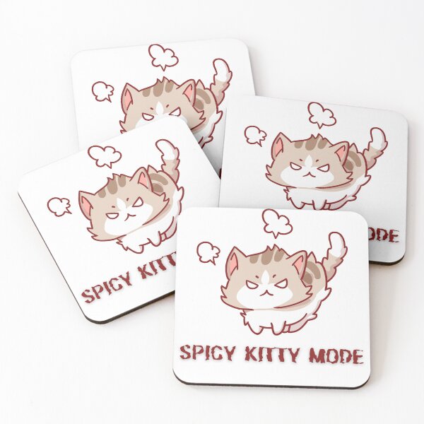 Item preview, Spicy Kitty Mode Cute Angry Kitten designed and sold by VirtualFaries.