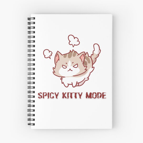 Item preview, Spicy Kitty Mode Cute Angry Kitten designed and sold by VirtualFaries.