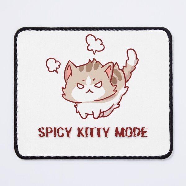 Item preview, Spicy Kitty Mode Cute Angry Kitten designed and sold by VirtualFaries.