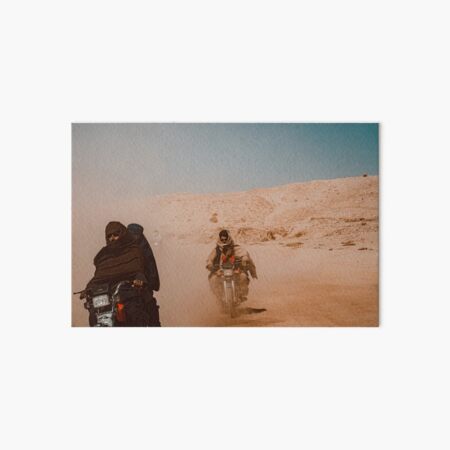 The Dusty Road Art Board Print