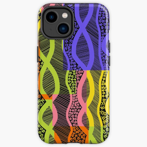 African Motif 3 iPhone Tough Case