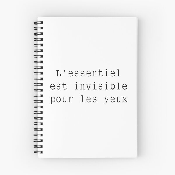 Aperçu de l'œuvre L'essentiel est invisible pour les yeux créée et vendue par Alice Monber’s LETTERING.