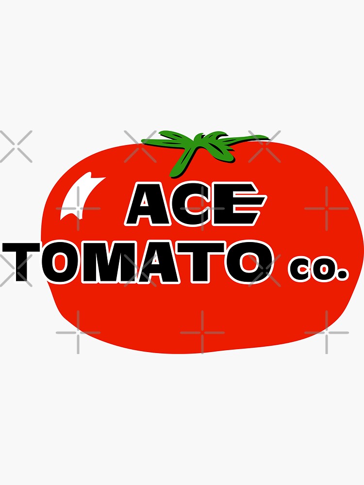 "Ace Tomato Company" Sticker for Sale by DeadRight Redbubble