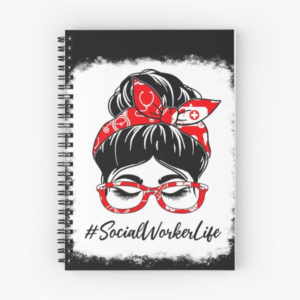Item preview, Social Worker Bleached Messy Bun designed and sold by mrgyejohm31.