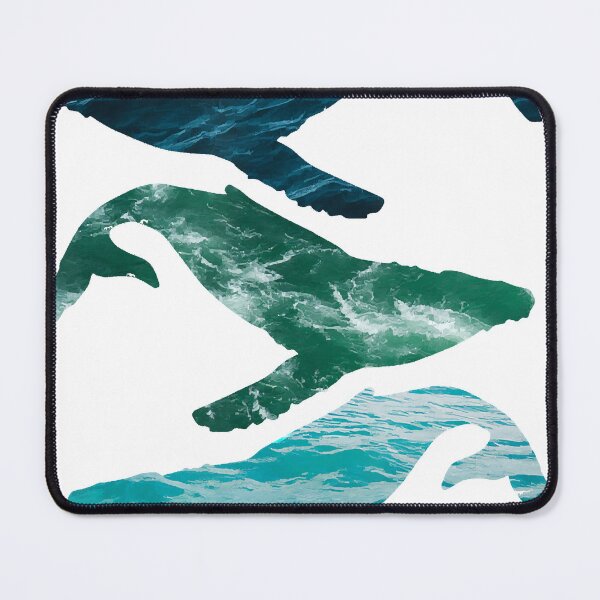 Item preview, Humpback Whale Ocean Silhouette designed and sold by Rhubarbbechtel.