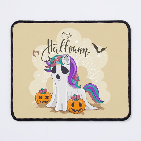 Item preview, Cute Halloween Unicorn Sheet Ghost designed and sold by SpecAli.