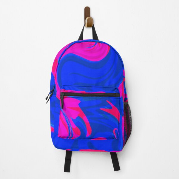 Item preview, Deep Blue and Hot Pink Tones Marble Pattern designed and sold by theprintedclub.