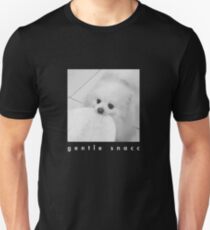 Gentle Snacc Tortilla Dog - white text Unisex T-Shirt