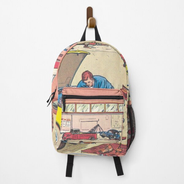 Item preview, Auto repair shop, vintage car designed and sold by Mauswohn.
