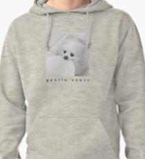 Gentle Snacc Tortilla Dog - black text Pullover Hoodie