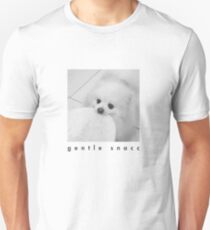 Gentle Snacc Tortilla Dog - black text Unisex T-Shirt