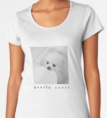 Gentle Snacc Tortilla Dog - black text Women's Premium T-Shirt