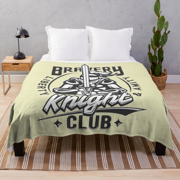 Item preview, Bravery Knights Club Liberty & Amenity in Black - A knight design with the slogan Bravery Knights Club designed and sold by velisani.