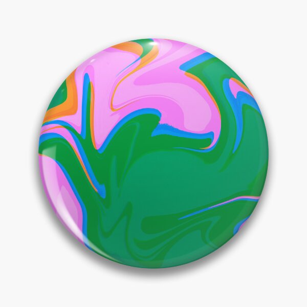 Item preview, Green and Light Pink Tones Marble Pattern designed and sold by theprintedclub.