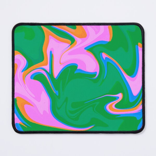Item preview, Green and Light Pink Tones Marble Pattern designed and sold by theprintedclub.