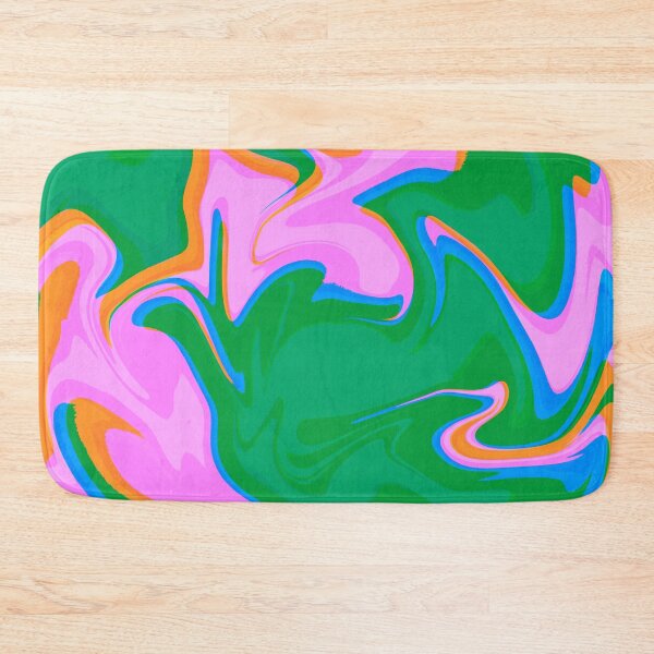 Item preview, Green and Light Pink Tones Marble Pattern designed and sold by theprintedclub.