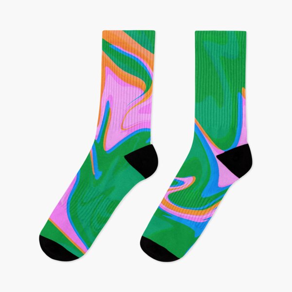 Item preview, Green and Light Pink Tones Marble Pattern designed and sold by theprintedclub.