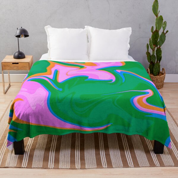 Item preview, Green and Light Pink Tones Marble Pattern designed and sold by theprintedclub.