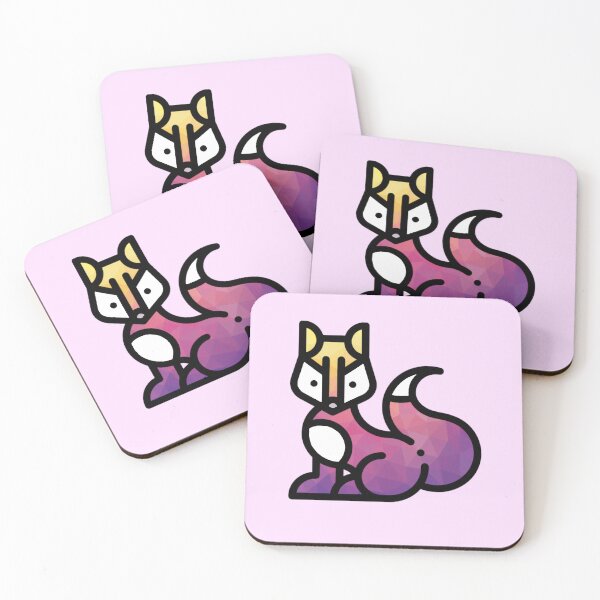 Item preview, Elegant geometric fox designed and sold by Camilla Wynter.