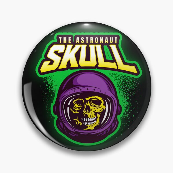 Item preview, THE ASTRONAUT SKULL designed and sold by MJ96-PRO.