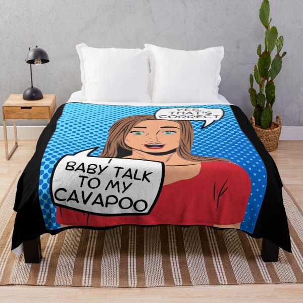 Item preview, I Baby Talk My Cavapoo designed and sold by SherlocksStore.
