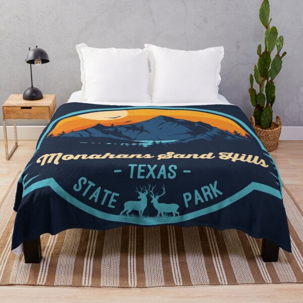 Item preview, Monahans Sand Hills State Park Texas Vacation TX Souvenir Badge designed and sold by mountainfad.