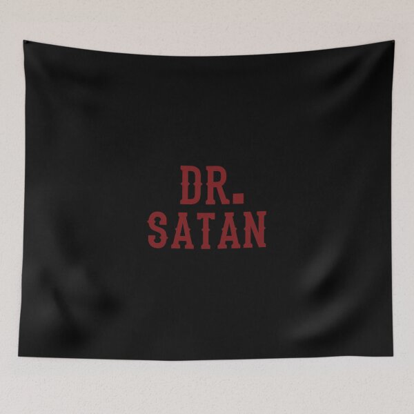 Item preview, Dr. Satan Sticker designed and sold by sheilamiclcr.