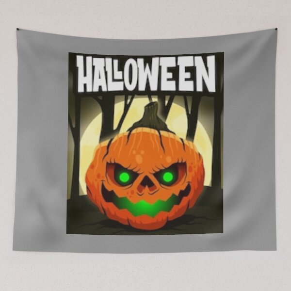 Item preview, halloween scary evil pumpkin funny pumpkin head designed and sold by BEAUTY ⭐⭐⭐⭐⭐.