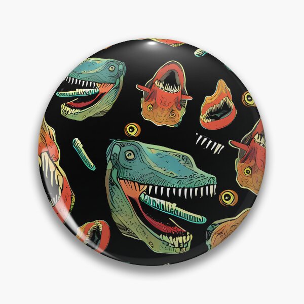 Item preview, Dinosaurs Head Pattern designed and sold by nuel-art.