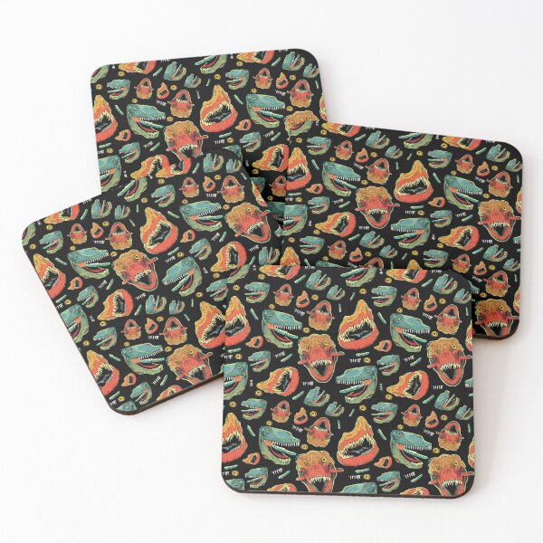 Item preview, Dinosaurs Head Pattern designed and sold by nuel-art.