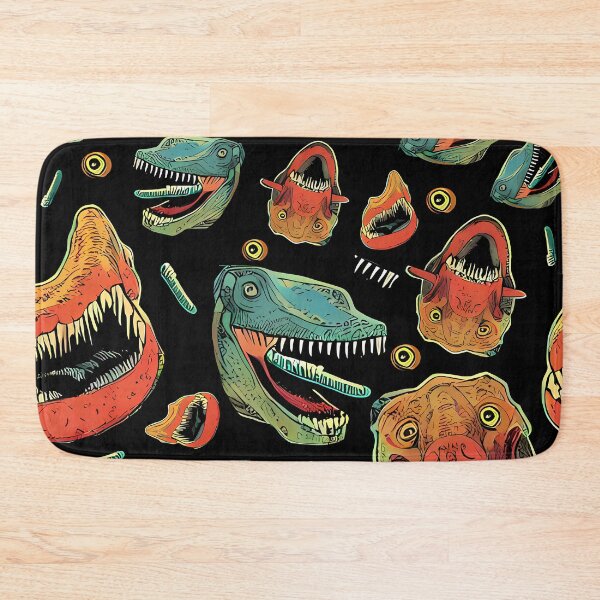 Item preview, Dinosaurs Head Pattern designed and sold by nuel-art.