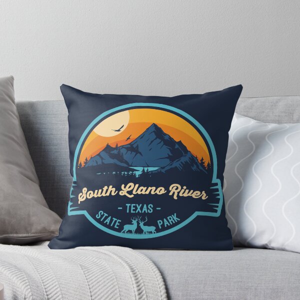 Item preview, South Llano River State Park Texas Vacation TX Souvenir Badge designed and sold by mountainfad.