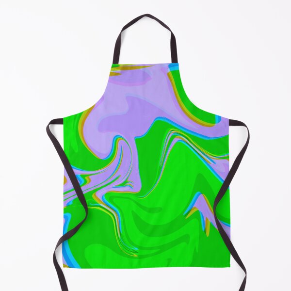Item preview, Neon Green and Lilac Tones Marble Pattern designed and sold by theprintedclub.