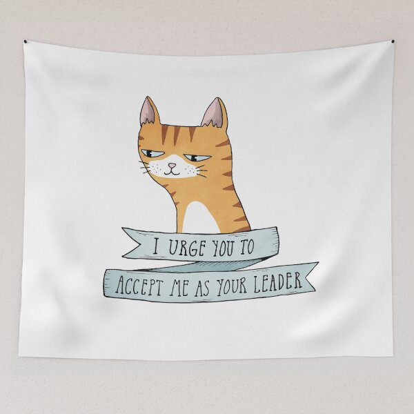 Item preview, Orange cat is your leader designed and sold by agrapedesign.