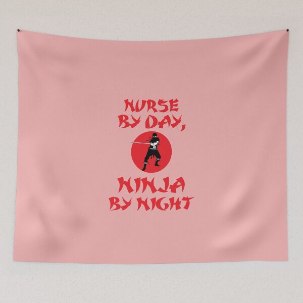 Item preview, Nurse Day Ninja Night  designed and sold by AlwaysAwesome.