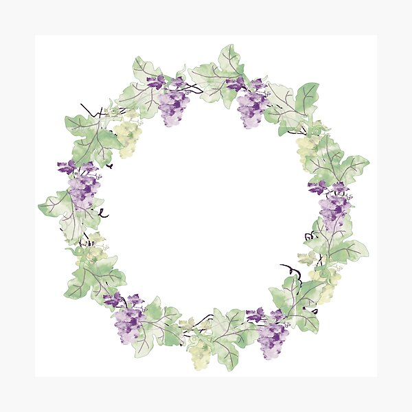 Item preview, Wreath of grapes  designed and sold by Oruel2727.