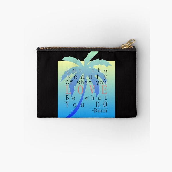 Item preview, Rumi Quote With Palm Tree designed and sold by Oirabot.