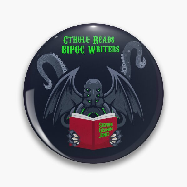 Item preview, Cthulu reads BIPOC Writers designed and sold by WhichWitchToday.