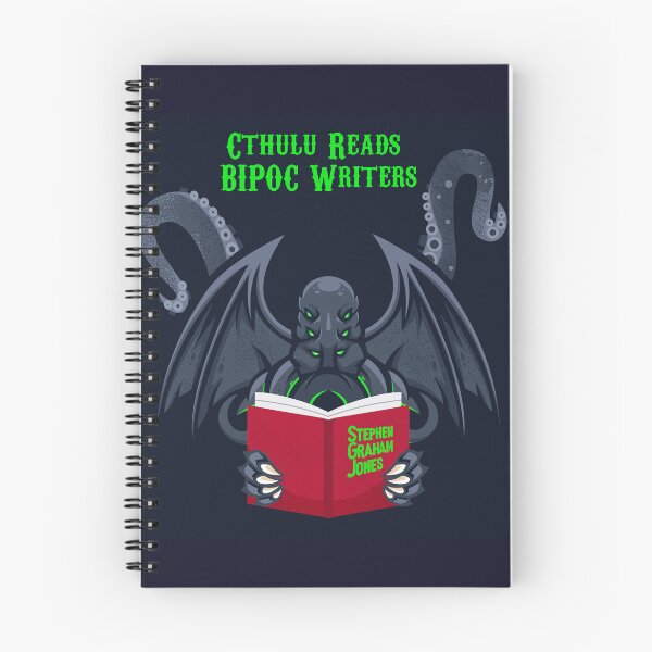 Item preview, Cthulu reads BIPOC Writers designed and sold by WhichWitchToday.