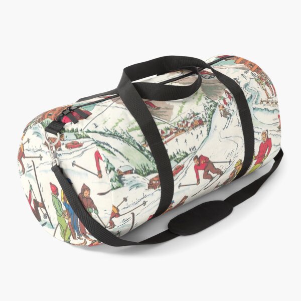 Item preview, Ski vacation in the mountains, vintage designed and sold by Mauswohn.