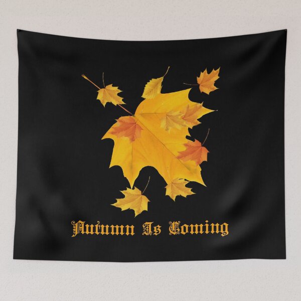 Item preview, hello Autumn leaves designed and sold by star-boutique.