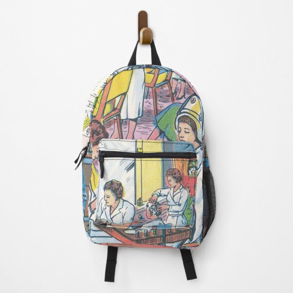 Item preview, vintage illustration at the hairdresser, a hairstyle like in the 50s designed and sold by Mauswohn.