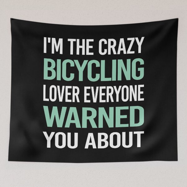 Item preview, Crazy Lover Bicycling Bicycle Bicyclist Bike Biking Biker Cycling Cycle Cyclist designed and sold by BimBamFrank.