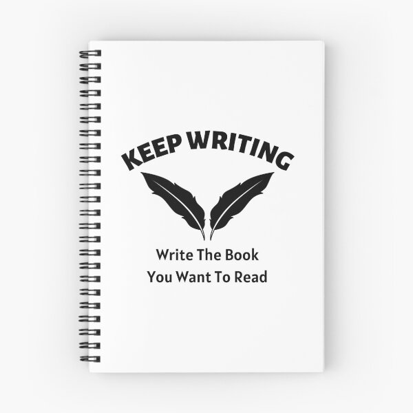 Item preview, Keep Writing - motivation for writers designed and sold by shmodev.