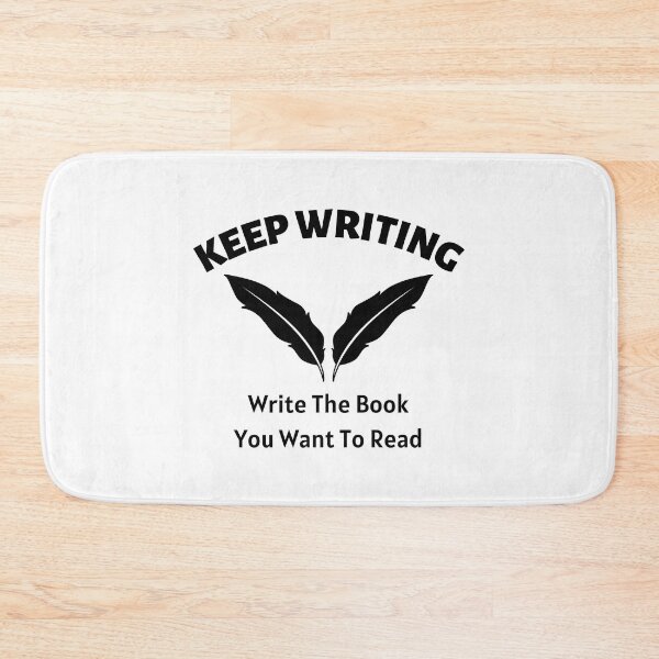 Item preview, Keep Writing - motivation for writers designed and sold by shmodev.