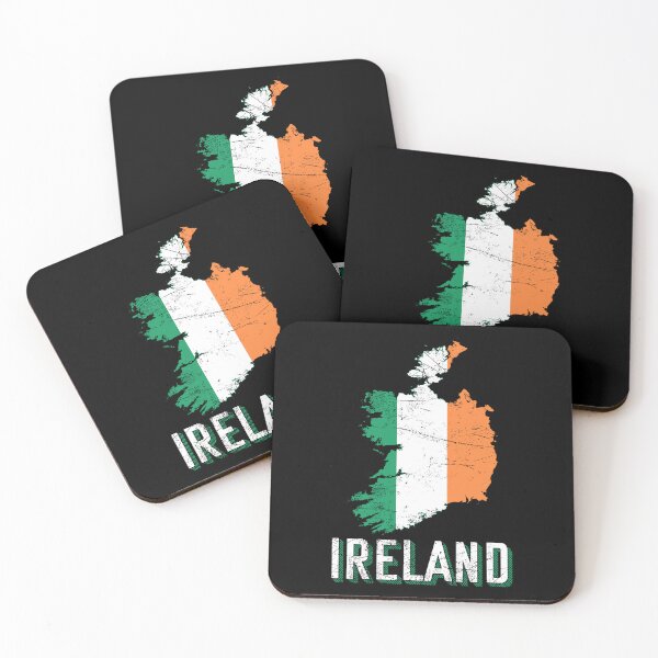 Item preview, Ireland flag map designed and sold by Mila1946.