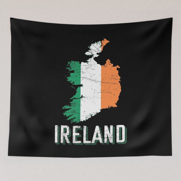 Item preview, Ireland flag map designed and sold by Mila1946.