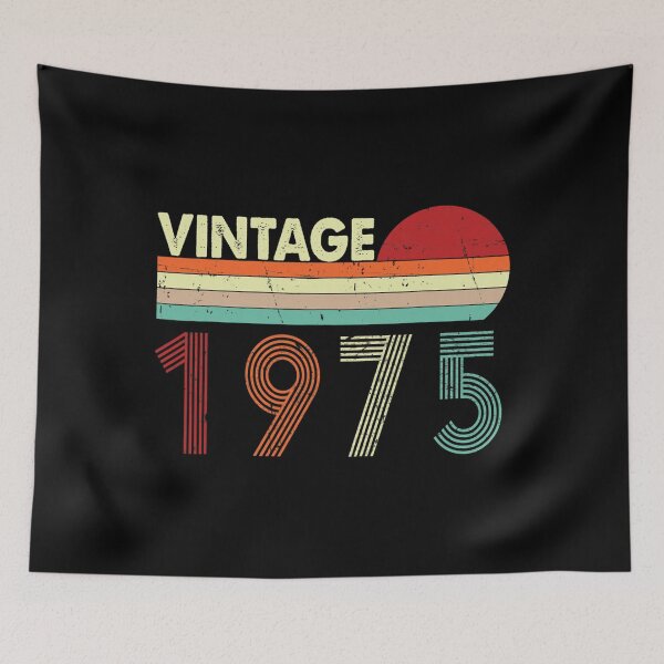 Item preview, Vintage 1975 48th Birthday Gift Retro Vintage 48 Years Old designed and sold by unusedbandwidth.