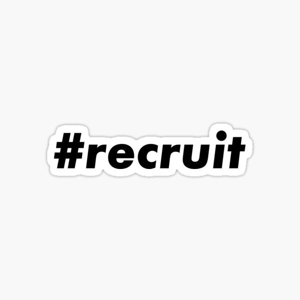 Item preview, #recruit designed and sold by teesaurus.